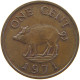 BERMUDA CENT 1971 ELIZABETH II. (1952-) #MA 063139 - Bermuda