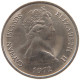 CAYMAN ISLANDS 5 CENTS 1972 ELIZABETH II. (1952-2022) #MA 099871 - Iles Caïmans