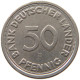 BRD 50 PFENNIG O.J. FEHLPRÄGUNG - OHNE JAHR #MA 009175 - 50 Pfennig