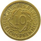 DRITTES REICH 10 PFENNIG 1934 F 10 REICHSPFENNIG #MA 003486 - 10 Reichspfennig
