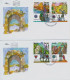 Delcampe - ISRAEL 2006 FDC YEAR SET COMPLETE W/ S/SHEETS SEE 9 SCANS - Brieven En Documenten