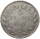 FRANCE 5 FRANCS 1847 A LOUIS PHILIPPE 1830-1848. #MA 003339 - 5 Francs