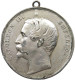 FRANCE MEDAILLE 1855 NAPOLEON III. EXPOSITION UNIVERSELLE 1855, SILVER PLATED ZINC #MA 024082 - Other & Unclassified