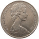 GIBRALTAR CROWN 1967 ELIZABETH II. (1952-2022) #MA 099567 - Gibraltar