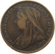 GREAT BRITAIN PENNY 1897 VICTORIA 1837-1901 #MA 101843 - D. 1 Penny