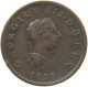 GREAT BRITAIN HALFPENNY 1807 GEORGE III. 1760-1820 #MA 023016 - I. 1/2 Crown