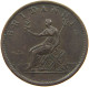 GREAT BRITAIN 1/2 PENNY 1806 GEORG III., 1760-1820 #MA 002420 - B. 1/2 Penny