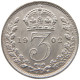 GREAT BRITAIN THREEPENCE 1902 EDWARD VII., 1901 - 1910 #MA 023057 - F. 3 Pence