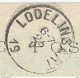 8Eb-446: LODELINSART6-7 25 V 19__ : Noodstempel[aankomst] Onvolledig Jaar : CP: Paris - Noodstempels (1919)