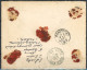 [Document SUP] N° 41 Seul Sur Superbe Enveloppe Assurée De Roclenge Le 22 Mars 1887 Vers Maestricht. Rare Et Superbe - 1883 Leopoldo II