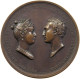 ITALY STATES MILANO MEDAL 1819 MARIA CRISTINA TRIVULZIO (1799-1852) E GIUSEPPE ARCHINTO (1783-1861) PUTINATI #MA 072589 - Autres & Non Classés