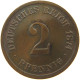 KAISERREICH 2 PFENNIG 1874 E  #MA 022598 - 2 Pfennig