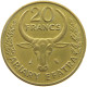 MADAGASCAR 20 FRANCS 1971  #MA 065860 - Madagaskar