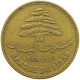 LEBANON 25 PIASTRES 1968  #MA 066193 - Liban