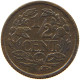 NETHERLANDS 1/2 CENT 1940 WILHELMINA 1890-1948 #MA 067285 - 0.5 Cent