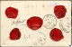 Càd T 18 NANCY / MEURTHE ET MOSELLE 1 MAI 78 / N° 69 Paire + N° 72 + N° 75 Sur Lettre Chargée. Au Verso, Descriptif De C - 1876-1878 Sage (Type I)