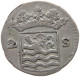 NETHERLANDS ZEELAND 2 STUIVERS 1732  #MA 024293 - Monete Provinciali