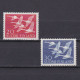 FINLAND 1956, Sc# 343-344, Whooper Swans, MH - Ongebruikt