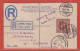 TOGO ENTIER POSTAL RECOMMANDE CENSURE DE 1916 DE LOME POUR DUNMOW ANGLETERRE - Covers & Documents