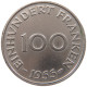 SAARLAND 100 FRANKEN 1955  #MA 104562 - 100 Franken