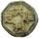 SIAM THAILAND TOKEN  SIAMESE GAMBLING TOKEN PORZELLAN, PORCELAIN #MA 098664 - Thaïlande