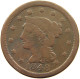 USA 1 CENT 1848  #MA 001696 - 1840-1857: Braided Hair