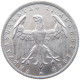 WEIMARER REPUBLIK 3 MARK 1922 G  #MA 098652 - 3 Mark & 3 Reichsmark