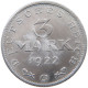 WEIMARER REPUBLIK 3 MARK 1922 G  #MA 098630 - 3 Mark & 3 Reichsmark