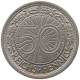 WEIMARER REPUBLIK 50 PFENNIG 1928 E  #MA 104585 - 50 Rentenpfennig & 50 Reichspfennig