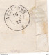 786/29 -- Etui De Lettre TP 30 WAEREGHEM 1872 Vers AVELGHEM - Boite Locale De Quartier MZ - Posta Rurale