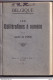 30/949 - Les Oblitérations à Numéro De Belgique, Livre En Jolie RELIURE , Par André De Cock ,126 Pg, 1935 -  Etat TTB - Matasellos