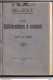 30/949 - Les Oblitérations à Numéro De Belgique, Livre En Jolie RELIURE , Par André De Cock ,126 Pg, 1935 -  Etat TTB - Oblitérations