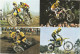 Delcampe - MOTOCROSS  MOTORCROSS LOT 16 CARTES - Motorcycle Sport