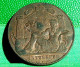 Jeton Ou Médaille 1885 ANTWERPEN Exposition Universelle D'ANVERS 30 Mm  BELGIUM  OLD TOKEN MEDAL - Professionali / Di Società