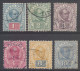 Sarawak Scott 36/41 - SG36/41, 1899 Sir Charles Brooke Set To 10c Used - Sarawak (...-1963)