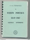 25/906 BB - BELGIQUE - LA BIBLE ! LIVRE Les Tarifs Postaux Service Intérieur Par Deneumostier , 103 P. , 1987 - ETAT TB - Tarifa De Correos