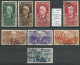 Etiopia Ethiopia Italia Colonia Colony 100% Cpl Set - VFU Condition Including C.50 WMK Filigrana DX Right + SX Left - Etiopía