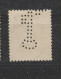COB 51 Perforé "clef" - 1863-09