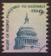 United States, Scott #1616, Used(o), 1975, Americana Series Coil:  Capitol Dome, 9¢, Slate On Greenish Paper - Used Stamps