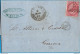 Tunis, Italian Office 40 C Franking, Cancel 235, 9 Maggio 68, Letter By Cagliari To Genova, 2303.1811 - Unclassified