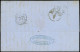 Let EMPIRE NON DENTELE - 14A  20c. Bleu T I Et N°16 40c. Orange Obl. PC 1896 S. LAC, Càd T15 MARSEILLE 31/7/58, Arr. MIL - 1849-1876: Periodo Classico