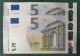 5 EURO SPAIN 2013 LAGARDE V015J6 VC LAST POSITION  CORRELATIVE COUPLE RADAR 2 UNC. SC FDS UNCIRCULATED PERFECT - 5 Euro