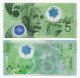 De La Rue - Albert Einstein "5" Type III - Guardian Polymer Specimen Test Note Unc - Fictifs & Spécimens