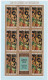 Burundi Nº 498sd Al 502sd SIN DENTAR En Hojas De 8 Series - Unused Stamps