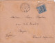 LETTRE. CHINE SAGE. COVER CHINA. TCHONG KING. 14 FEVR 1904. Yv N° 11. HAN KEOU-CHINE. POSTE FRANCAISE. POUR FRANCE - Lettres & Documents