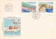 SCIENCE, ENERGY, WATER POWER PLANTS, COVER FDC, 3X, 1978, ROMANIA - Eau