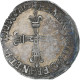 France, Henri III, 1/4 Ecu, 1589, Saint-Lô, TTB, Argent, Gadoury:494 - 1574-1589 Henry III