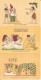 Egypte, Illustrations (Scene Of Pharaoh, Ancient Egypt, Thebes...) Lot De 8 Cartes Non Circulée By Lehnert & Landrock - Verzamelingen & Kavels