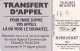 F275c - 08/1992 - TRANSFERT D'APPEL " Plage " - 50 GEM (Afnor) (1A) - 1992