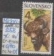 1996 - SLOWAKEI - FM/DM "Naturschutz - Wisent" 4 Sk Mehrf. - O  Gestempelt - S.Scan (258o 01-03 Slowakei) - Gebraucht